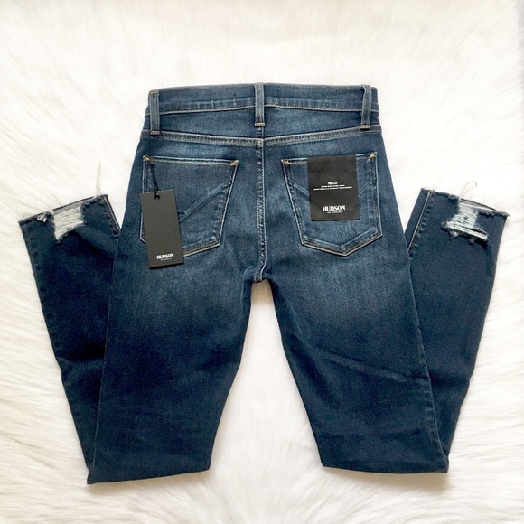NWT HUDSON Nico Mid-Rise Super Skinny Jeans - Picture 6 of 7